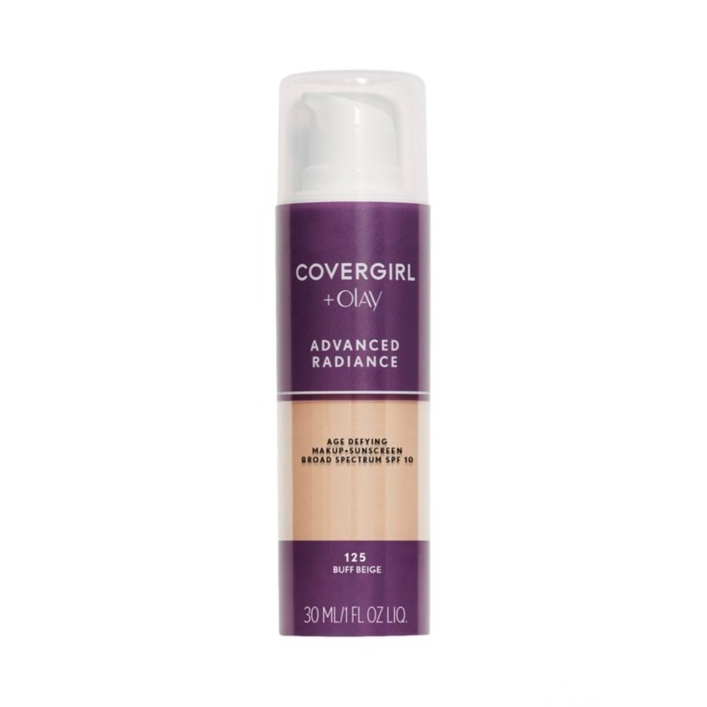 COVERGIRL Advanced Radiance Age-Defying Liquid Foundation 125 Buff Beige 2/$10